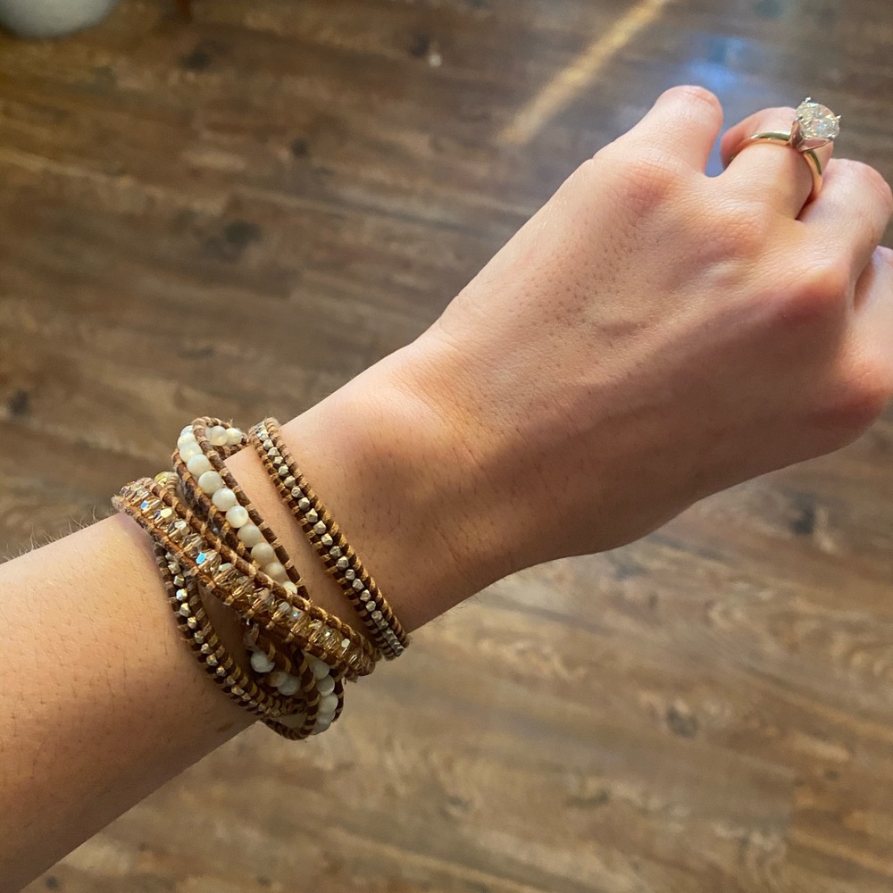 Wrap bracelet by Chan Luu